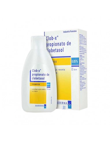 Clob-X Shampoo  (Propionato de Clobetasol 0.05%) X 125ML