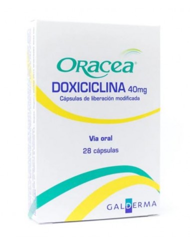Oracea (Doxiciclina) X 40MG Capsulas