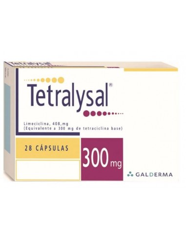 Tetralysal 300MG (Limeciclina) X 28 Capsulas