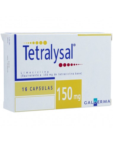 Tetralysal 150MG (Limeciclina) X 16 Capsulas
