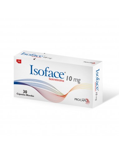 Isoface 10 MG (Isotretinoina) X 30 Caps