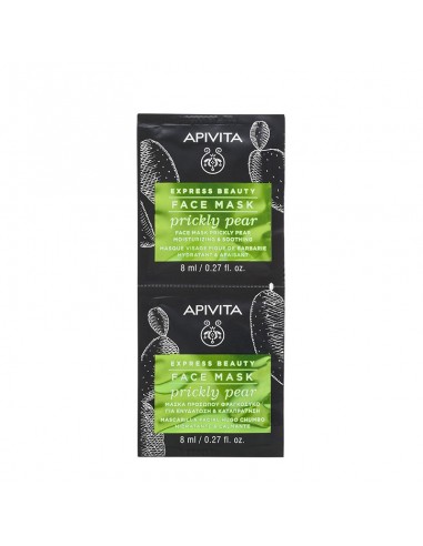 Apivita Express Beauty Face Mask-Prickly Pear (2 Sachets)