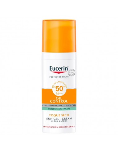 Eucerin Sun Face Oil Control Toque Seco SPF50+ X 50ML
