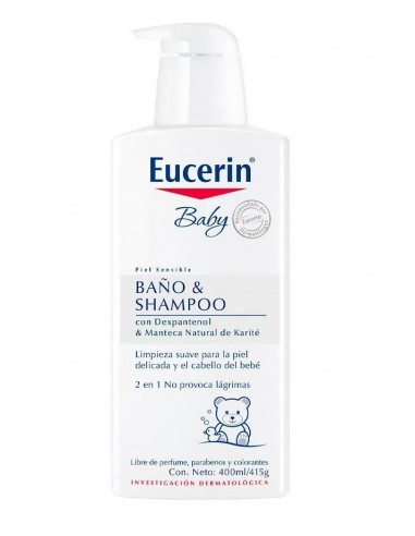 Eucerin Baby Baño & Shampoo X 250ML