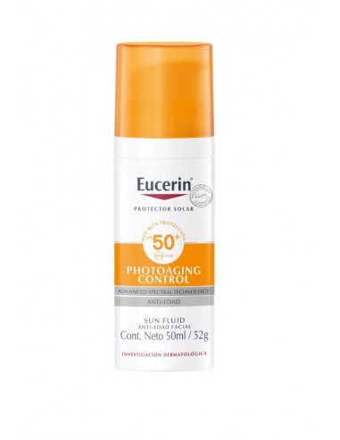 Eucerin Sun Fluid Antiedad Photoaging Control SPF50+ X 50ML