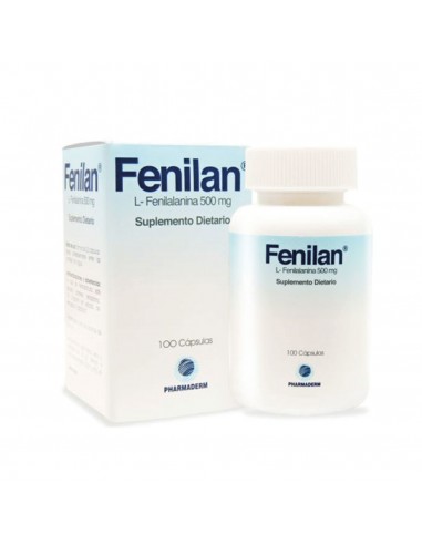 Fenilan (Fenilalanina 500mg) X 100 Capsulas