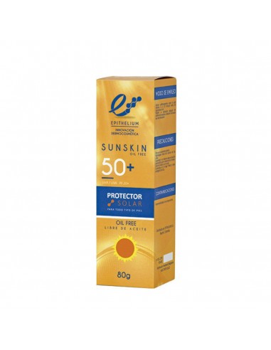 Sunskin Protector Solar Oil free SPF50+ X 80GR