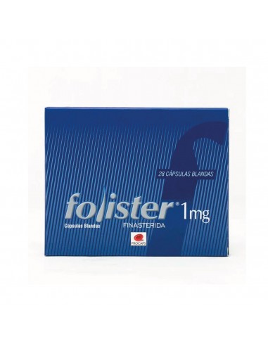 Folister 1MG (Finasterida) X 28 Capsulas