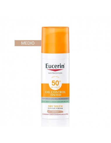 Euc Sun Face Oil Control Tono Medio SPF50+ 50 ML