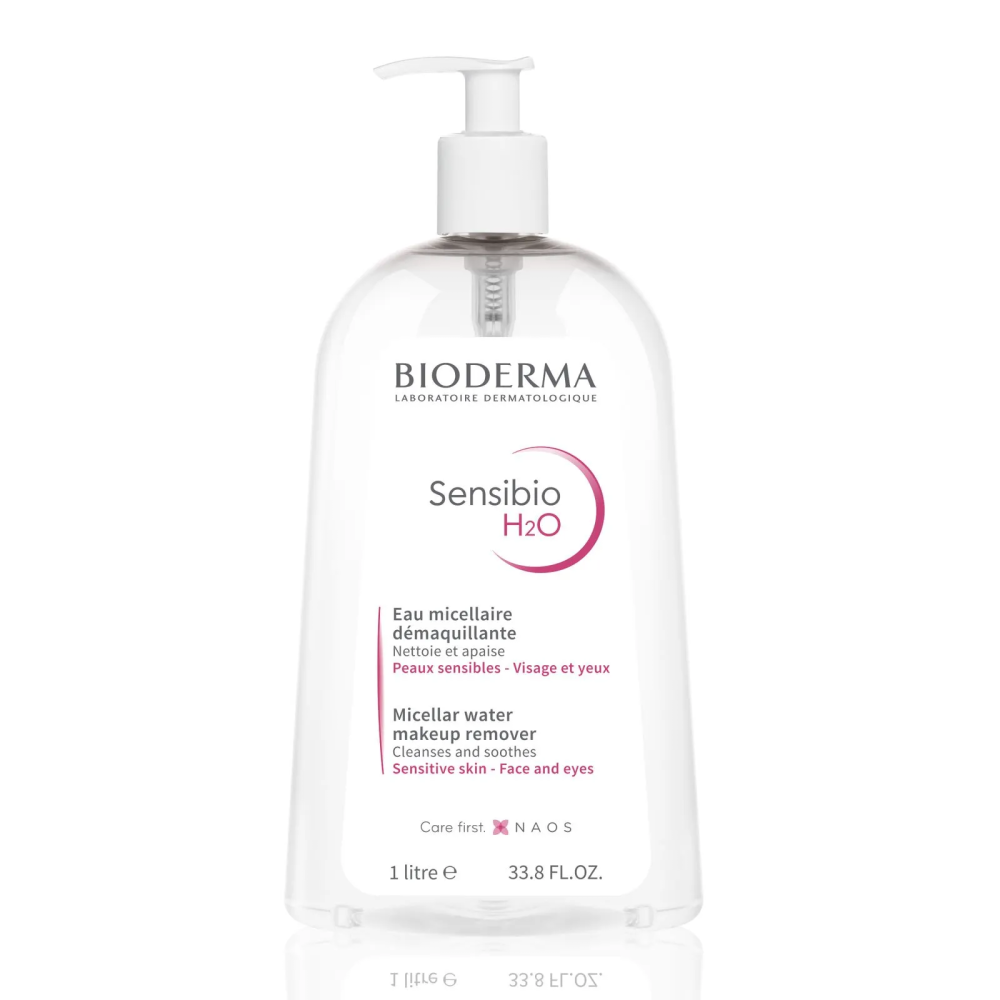 Sensibio H2O  Agua micelar limpiadora desmaquillante para pieles