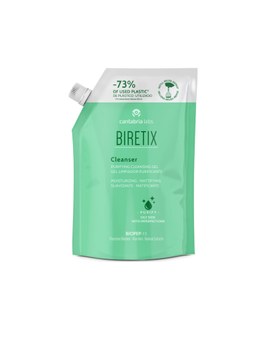 Biretix Cleanser Gel Limpiador Purificante Refill x400ml