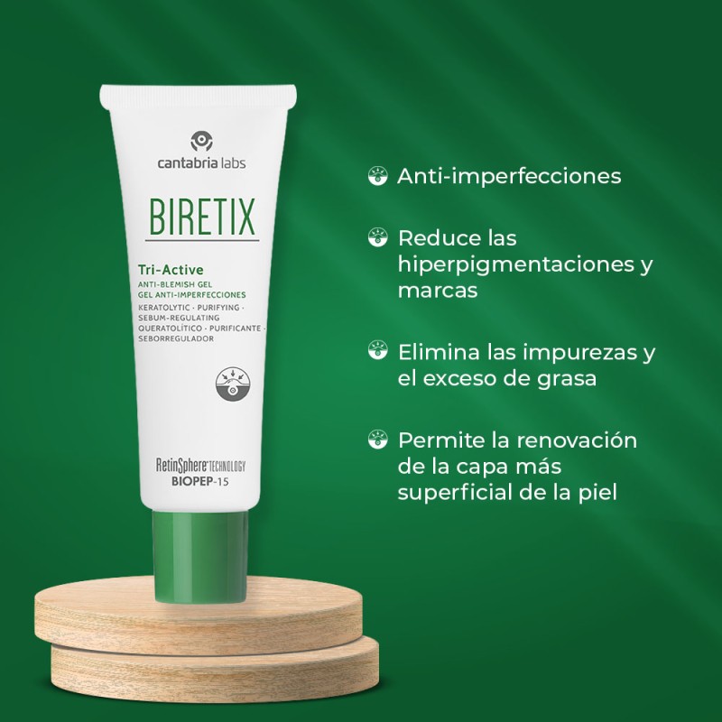 Cantabria Biretix Tri-Active Gel Anti Imperfecciones x50ml