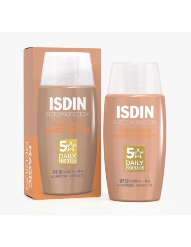Fotoprotector FusionWater Magic Color Medium SPF50+ x50ml