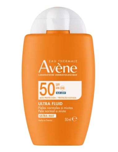 Avene Fotoprotector Ultra Fluid Ultra Mat SPF50+ x50ml