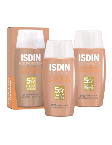 Kit Fotoprotector Fusion Water Color Medio SPF50+ X 50ML + Fotoprotector Fusion Water Color Medio SPF50+ X 50ML
