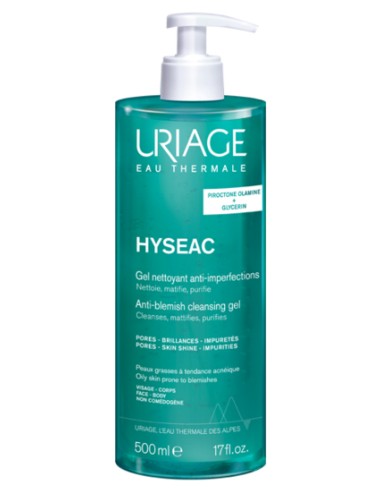 Uriage Hyseac Gel Limpiador X 500 ML