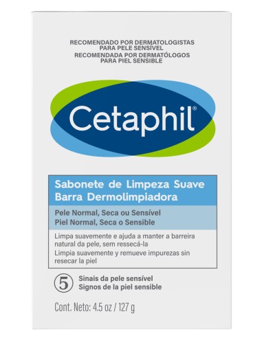 Cetaphil Barra Limpiadora Suave x127g