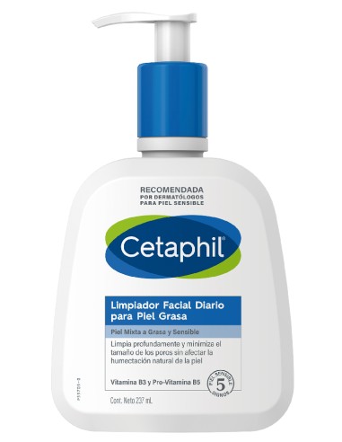 Cetaphil Limpiador Piel Grasa x237ml