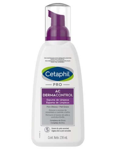 Cetaphil Pro AC Control Espuma de Limpieza x236ml