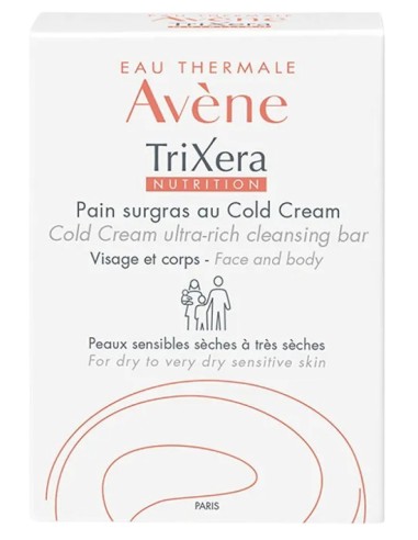 Avene Trixera Nutrion Barra Dermolimpiadora x100g