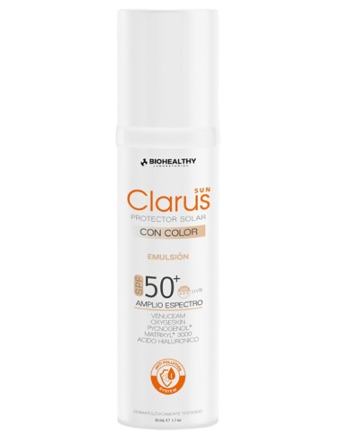 Biohealthy Fotoprotector Clarus Emulsión SPF50+...