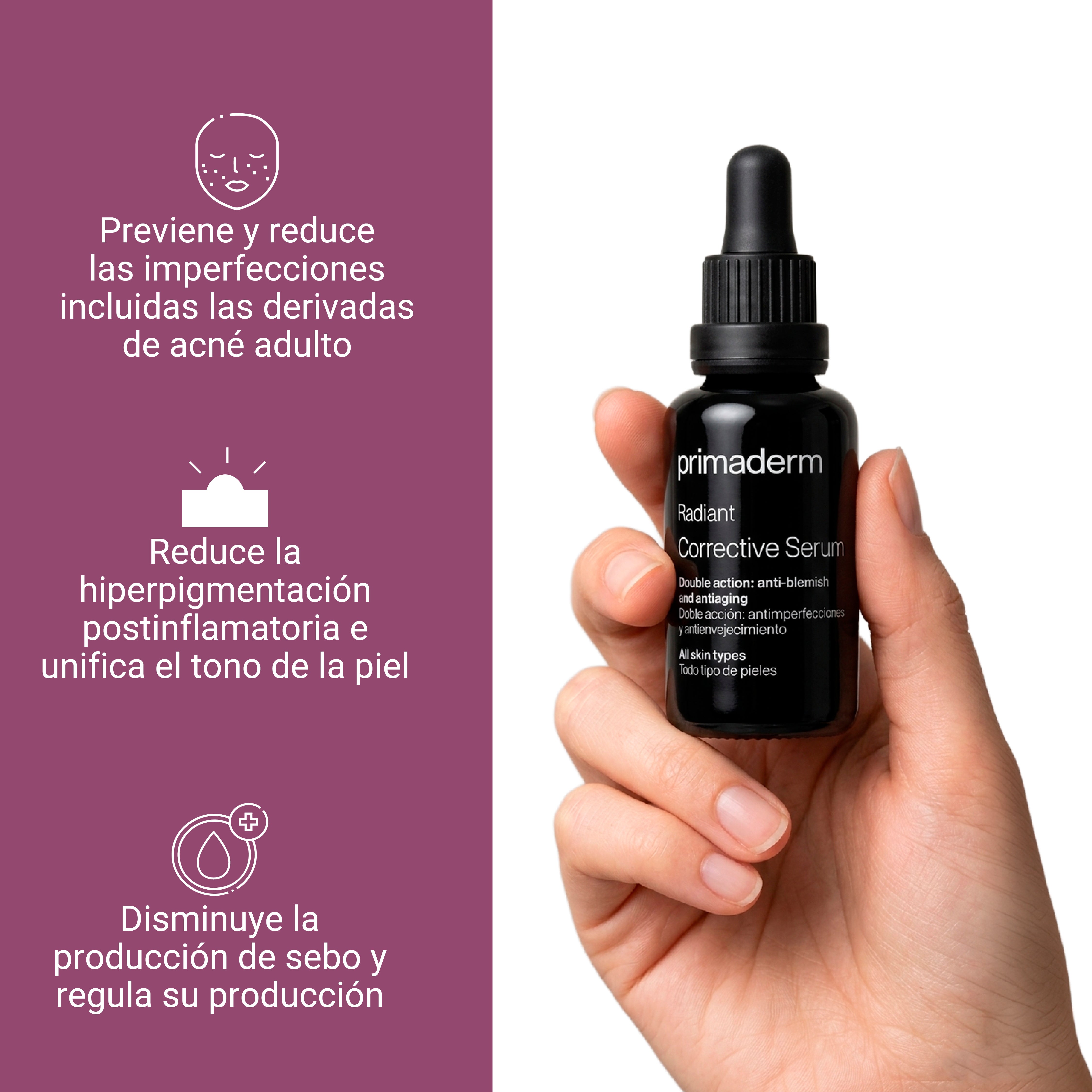 primaderm radiant corrective serum