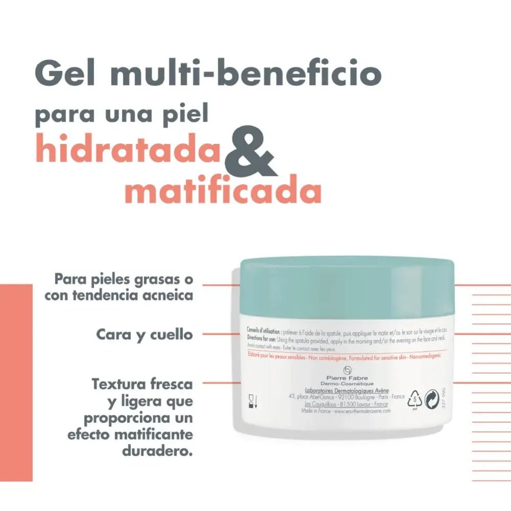 Avene Cleanance Aqua - Gel Matificante x50ml - TIENDA PIEL