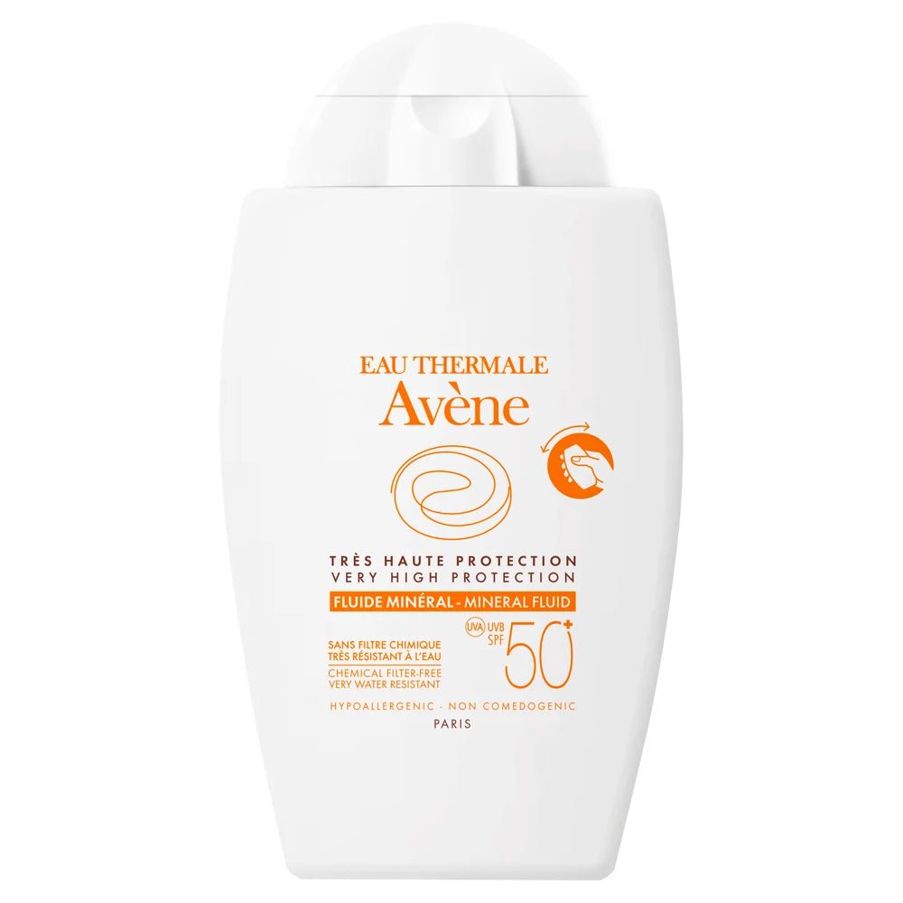 Avene Fotoprotector Fluido Mineral FPS50+ x40ml - TIENDA PIEL
