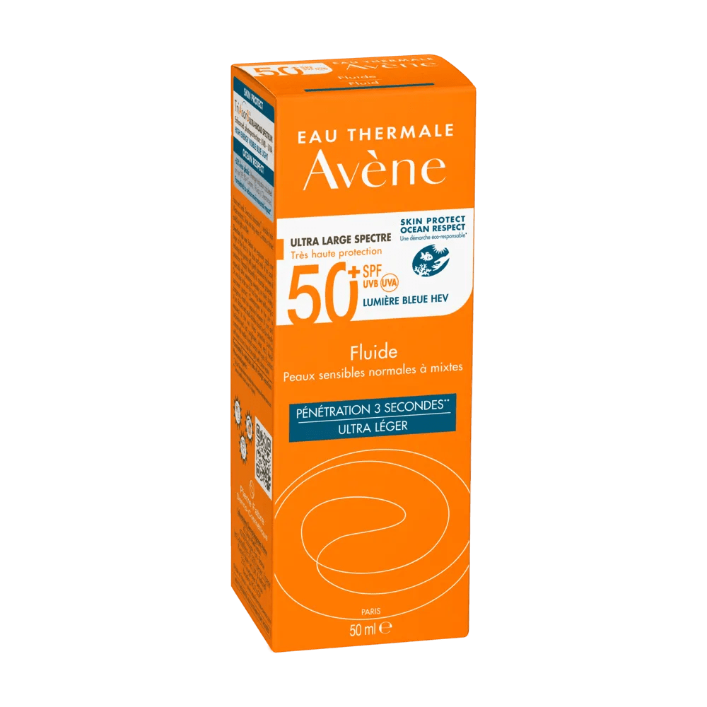 Avene Fotoprotector Fluido SPF50+ x50ml - TIENDA PIEL