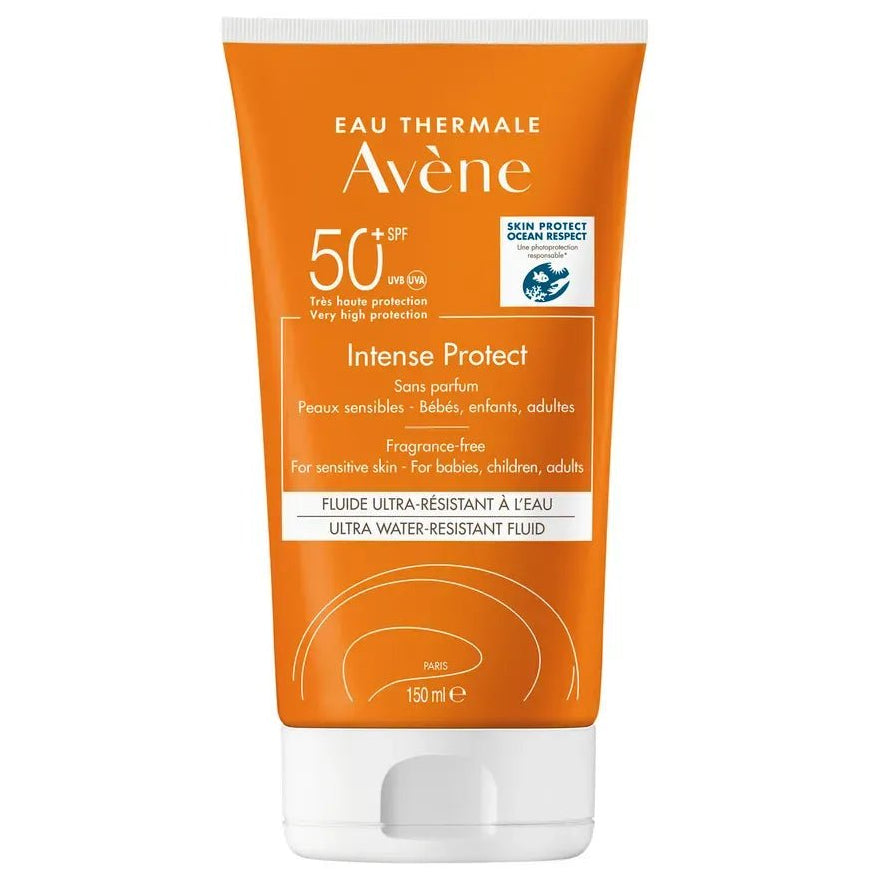 Avene Fotoprotector Intense Protect Ultra Resistente al Agua SPF50+ x150ml - TIENDA PIEL