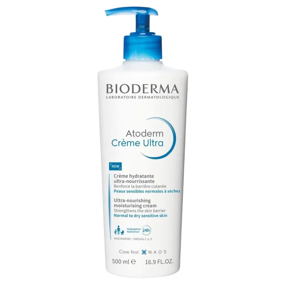 Bioderma Atoderm Crema - Ultra Hidratante x500ml - TIENDA PIEL