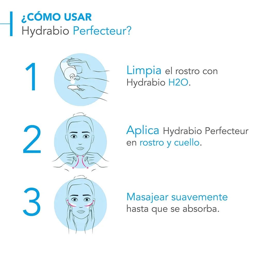 Bioderma Fotoprotector Hydrabio Perfecteur SPF30+ Hidratante x40ml - TIENDA PIEL