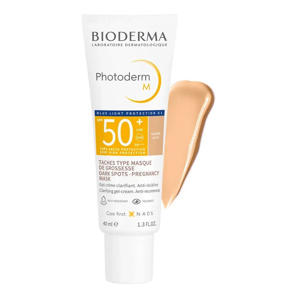 Bioderma Fotoprotector Photoderm M con Color Tono Claro SPF50+ x40ml - TIENDA PIEL