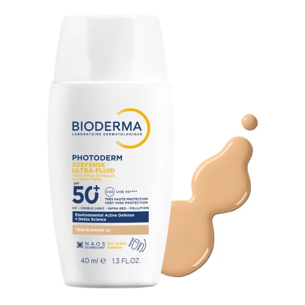 Bioderma Fotoprotector Photoderm XDefense Ultra - Fluido SPF50+ con Color Tono 02 x40ml - TIENDA PIEL