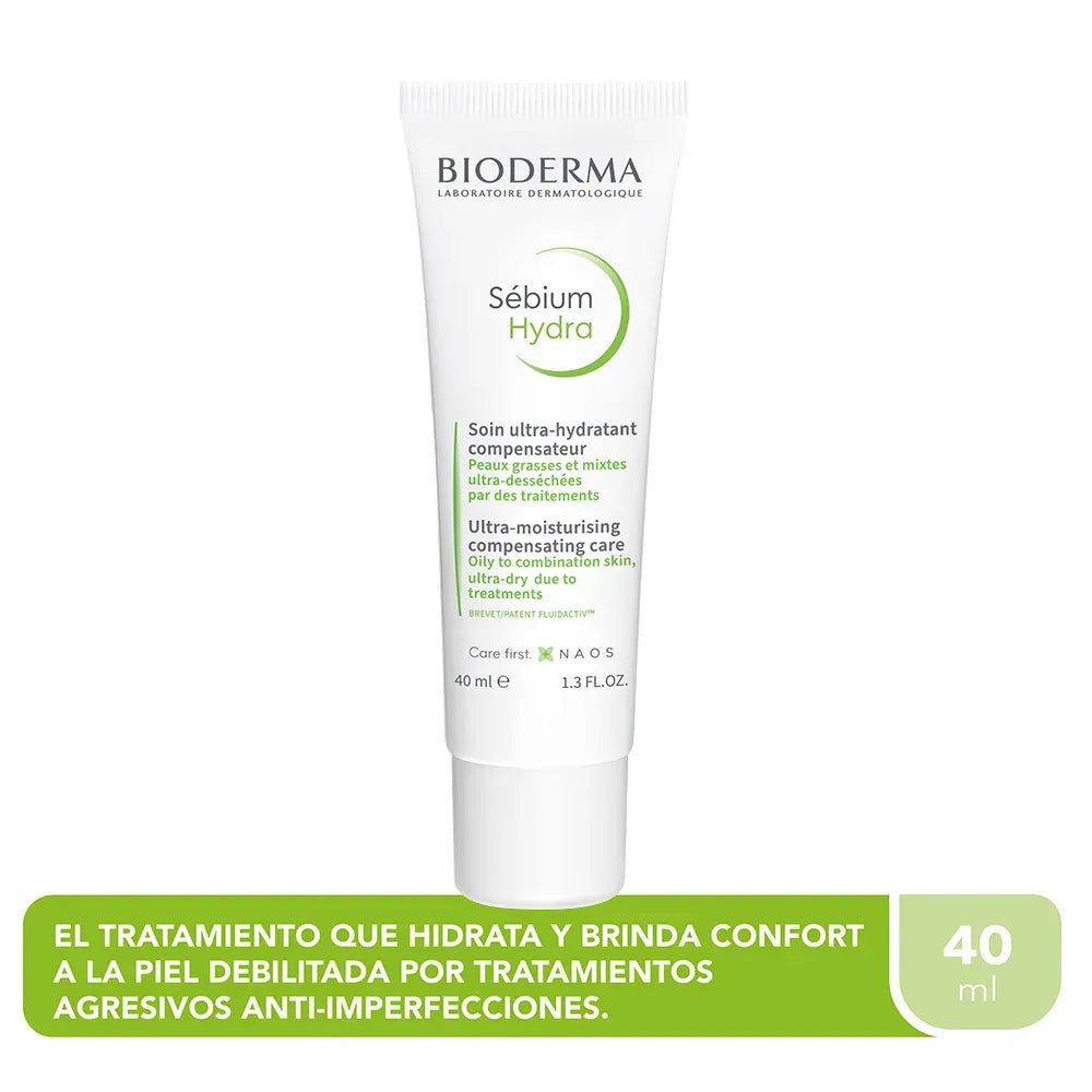 Bioderma Sébium Hydra Crema Hidratante Anti - Imperfecciones x40ml - TIENDA PIEL