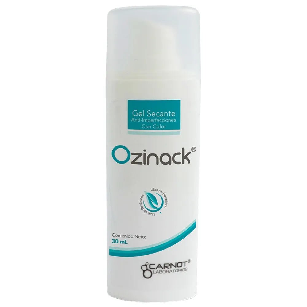 Carnot Ozinack Gel Secante Anti - imperfecciones con Color x30ml - TIENDA PIEL