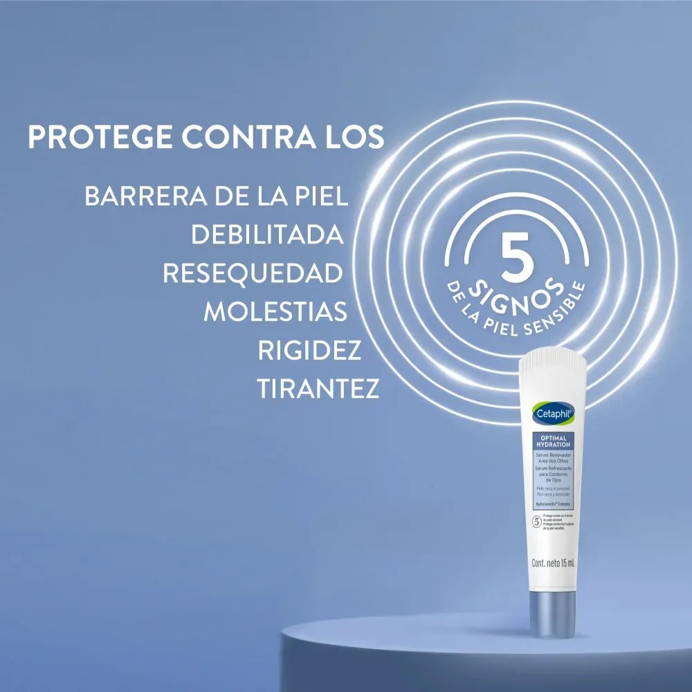 Cetaphil Optimal Hydration Sérum Contorno de Ojos Refrescante x15ml - TIENDA PIEL