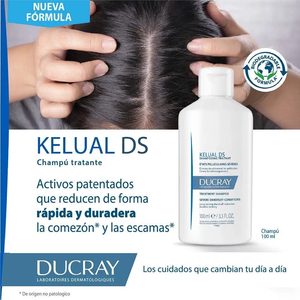 Ducray Kelual DS Champú x100ml - TIENDA PIEL