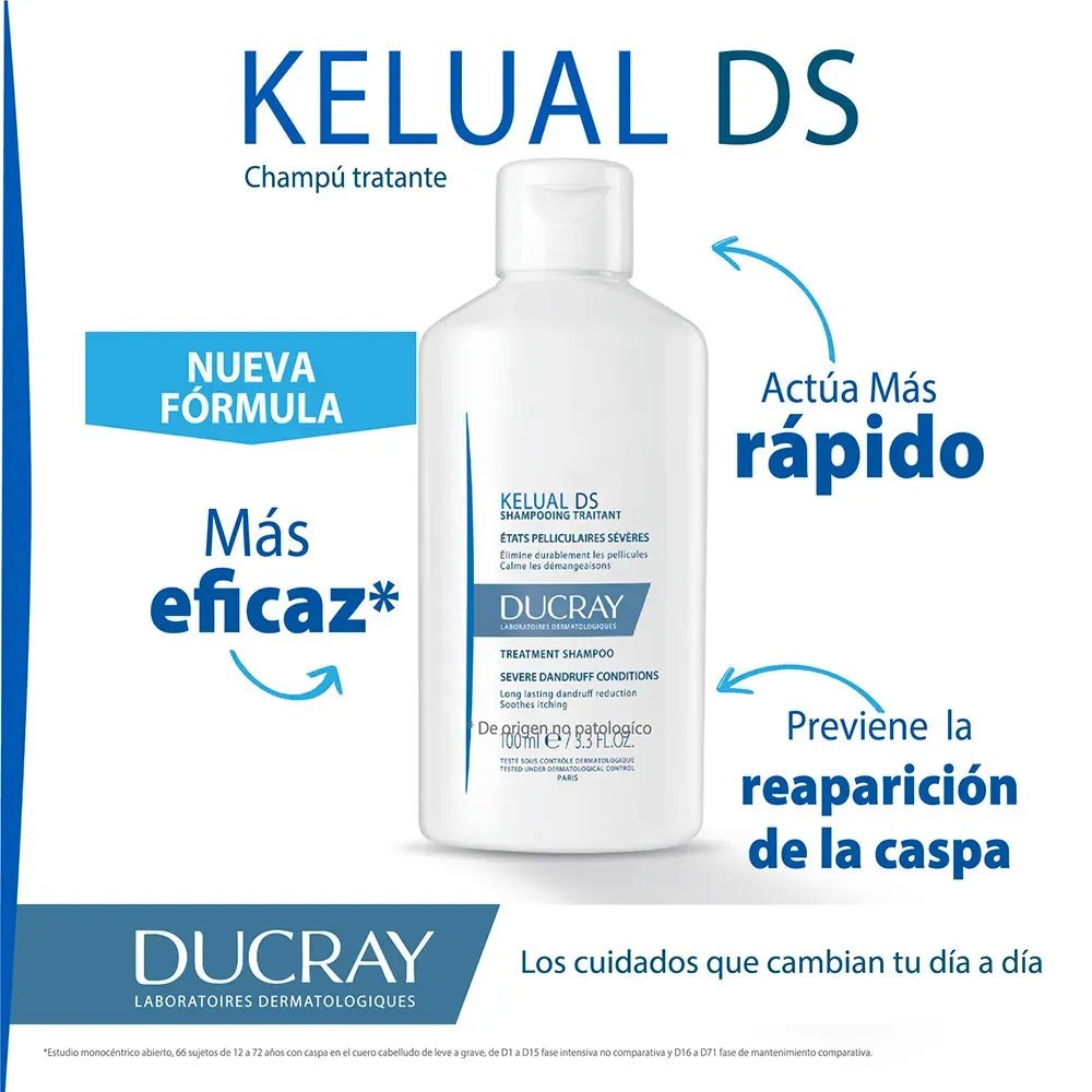Ducray Kelual DS Champú x100ml - TIENDA PIEL