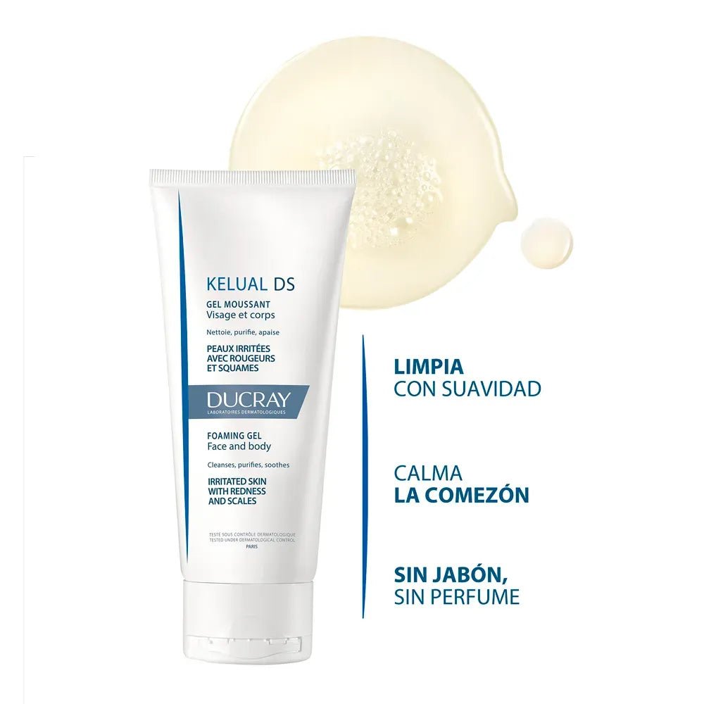 Ducray Kelual DS Gel Limpiador Anti - escamas x200ml - TIENDA PIEL