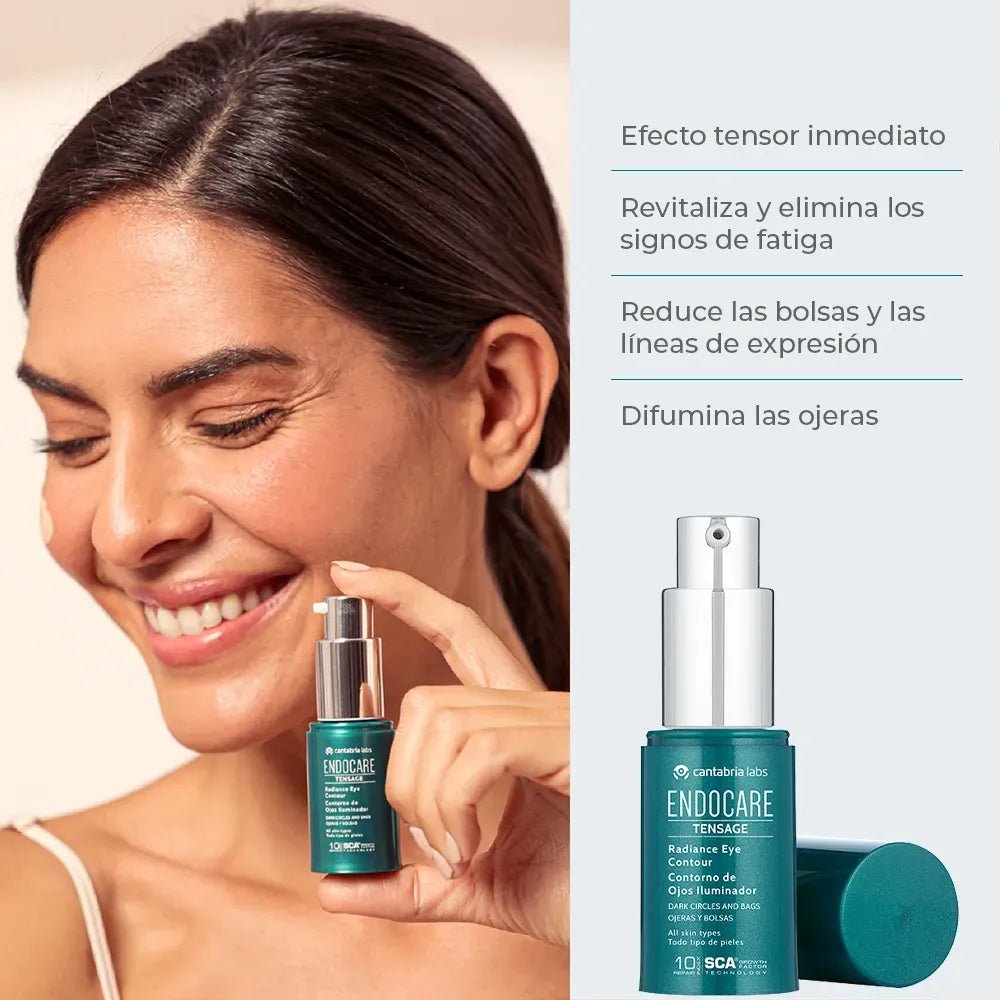 Endocare Tensage Contorno de Ojos Iluminador x15ml - TIENDA PIEL