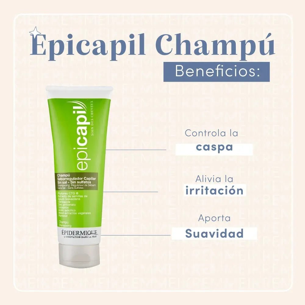 Epidermique Epicapil Champu Anticaida x250ml - TIENDA PIEL