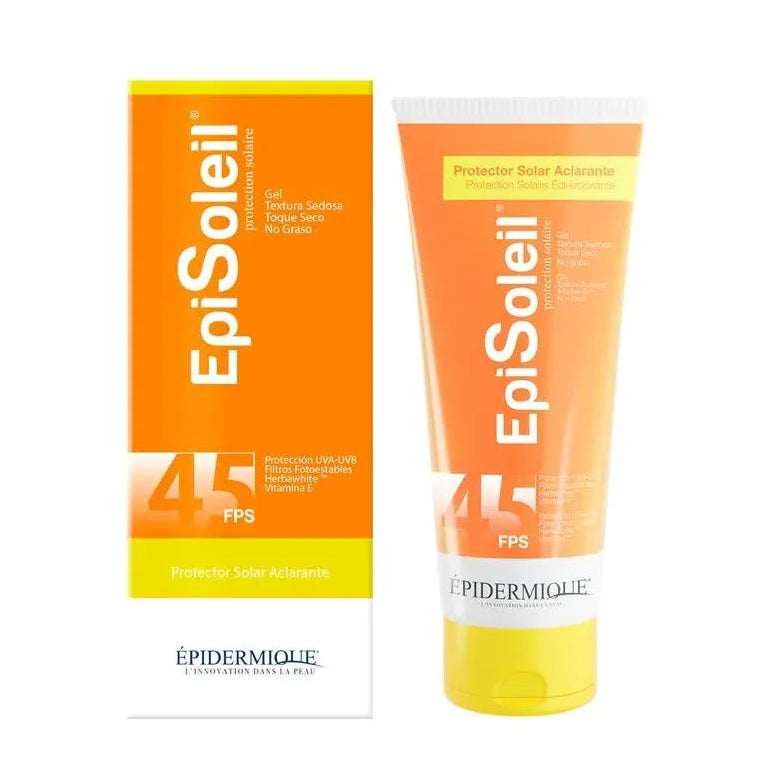 Epidermique Episoleil Protector Solar Aclarante SPF45+ x70ml - TIENDA PIEL
