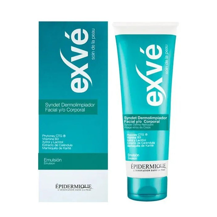 Epidermique Exve Syndet Dermolimpiadora Facial y Corporal x250ml - TIENDA PIEL