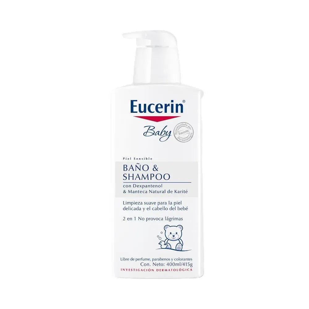 Eucerin Baby Baño & Champú x250ml - TIENDA PIEL
