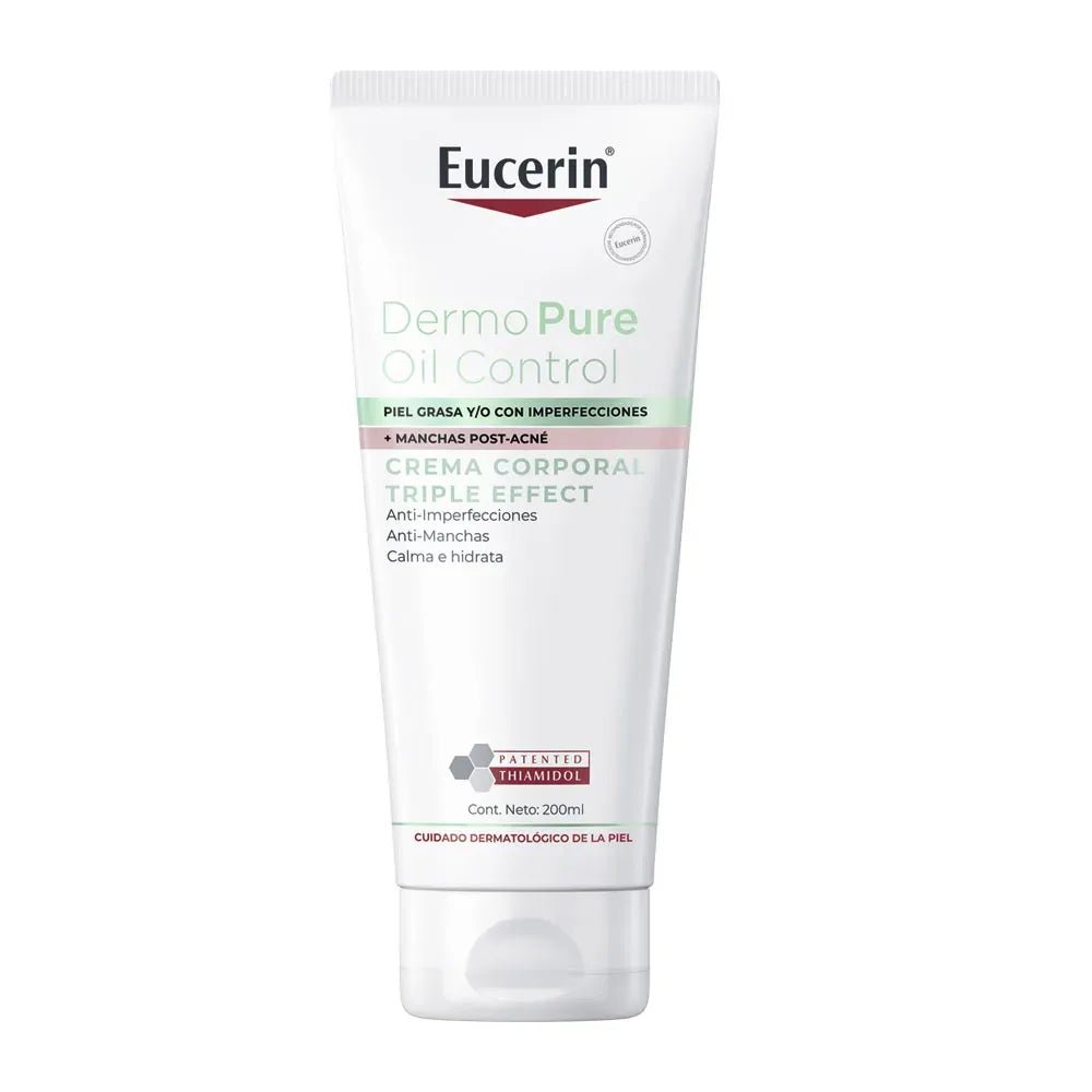 Eucerin DermoPure Triple Effect Crema Corporal 200 ml - TIENDA PIEL