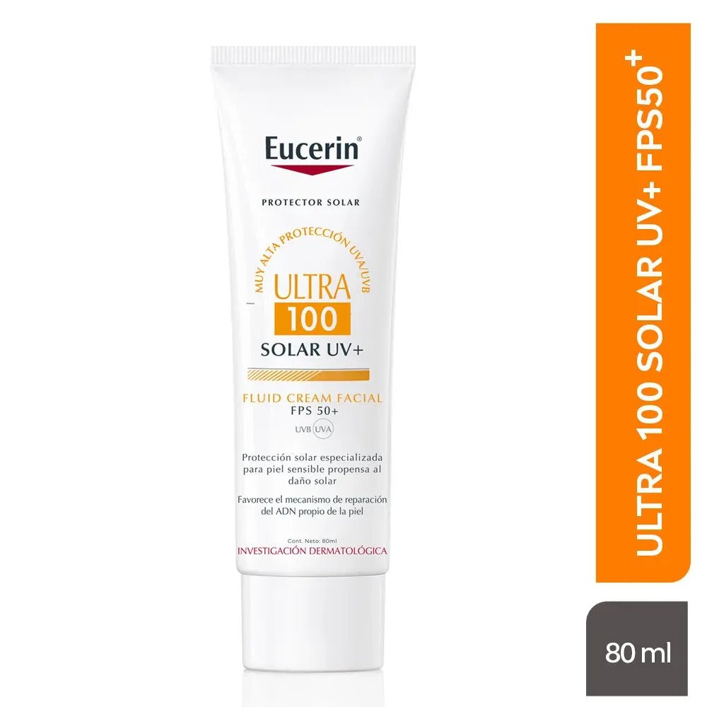 Eucerin Protector Solar Ultra 100 Fluid 80 ml SPF 50+ - TIENDA PIEL