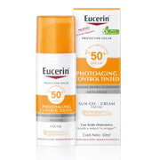 Eucerin Sun Facial Anti Edad Tono Claro spf 50+ - TIENDA PIEL