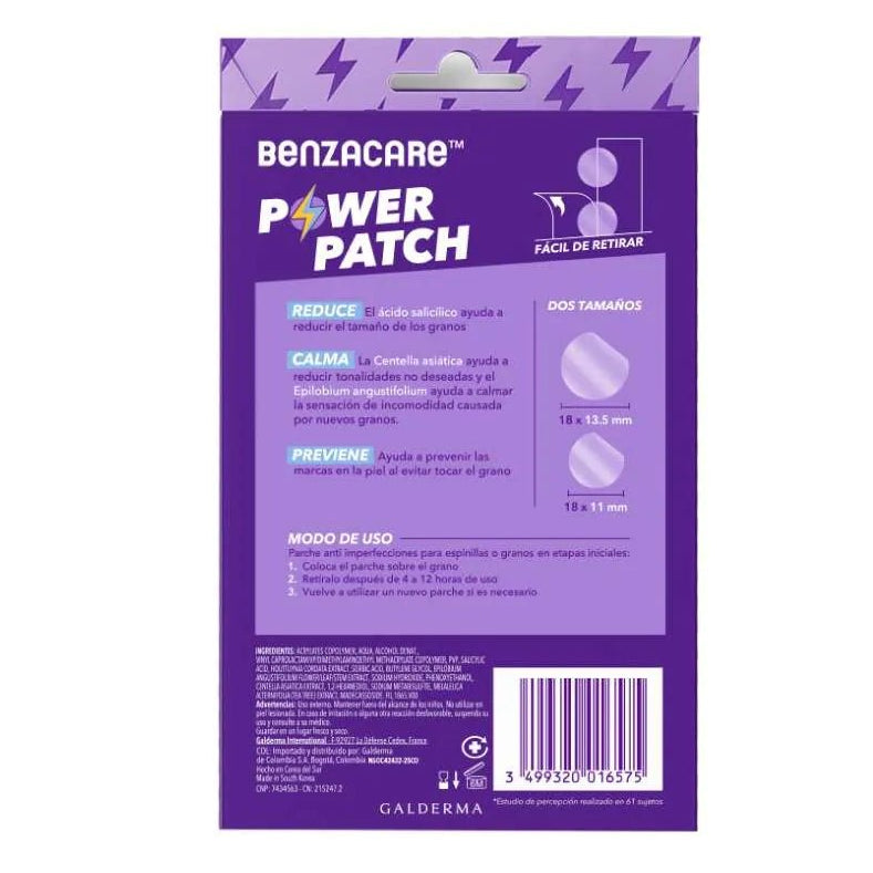 Galderma Benzacare Parches X 36 Unidades - Tienda Piel