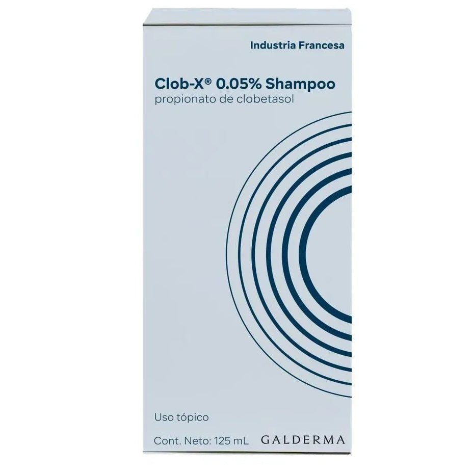 Galderma Clob - X Champú (Propionato de Clobetasol 0.05%) x125ml - TIENDA PIEL
